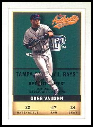 47 Greg Vaughn